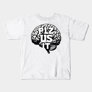 Funny Brain Kids T-Shirt